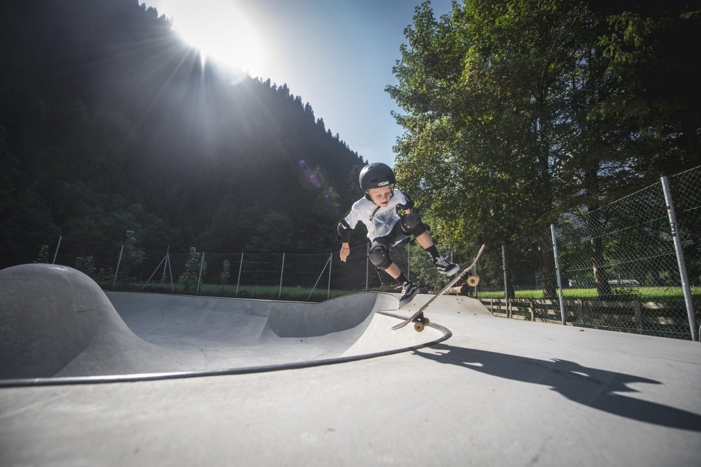 Skatepark Mayrhofen © TVB Mayrhofen, Dominic Ebenbichler