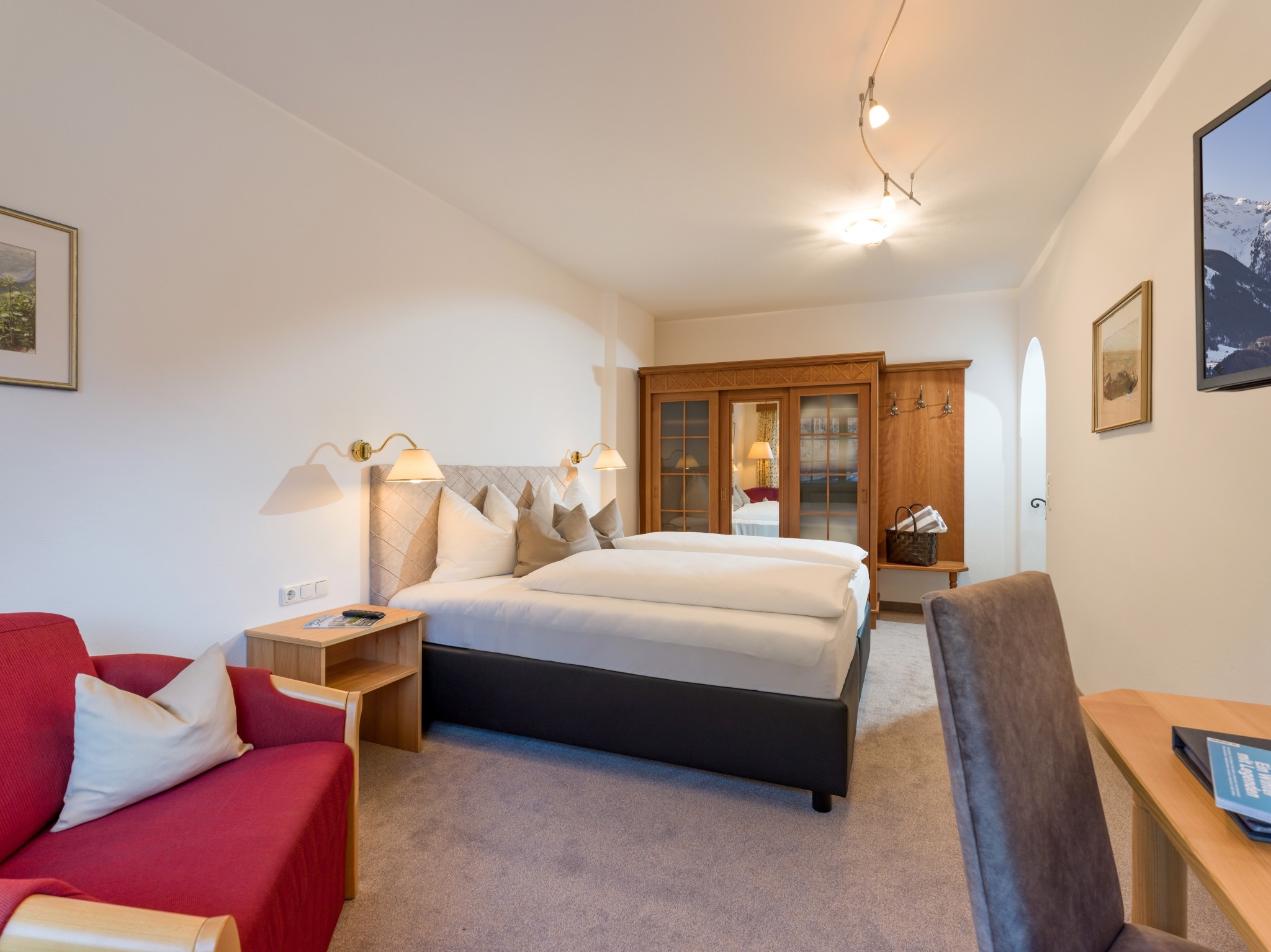 Doppelzimmer Komfort in Mayrhofen, Alpenhotel Kramerwirt