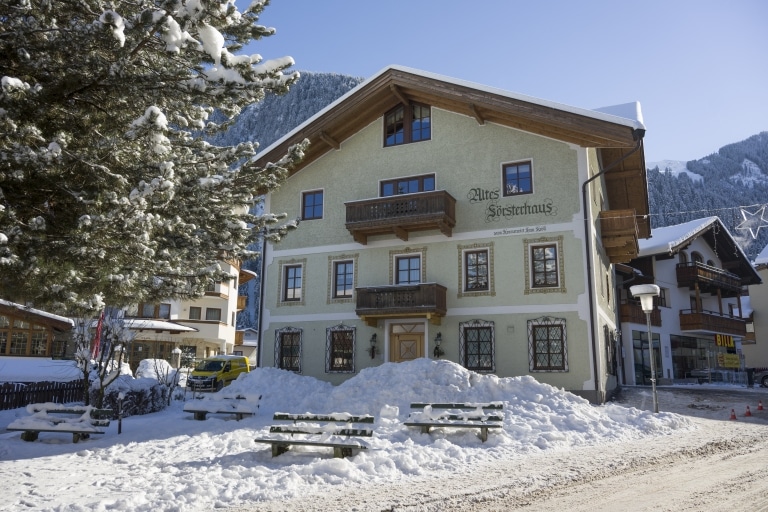 Försterhaus in Mayrhofen im Winter